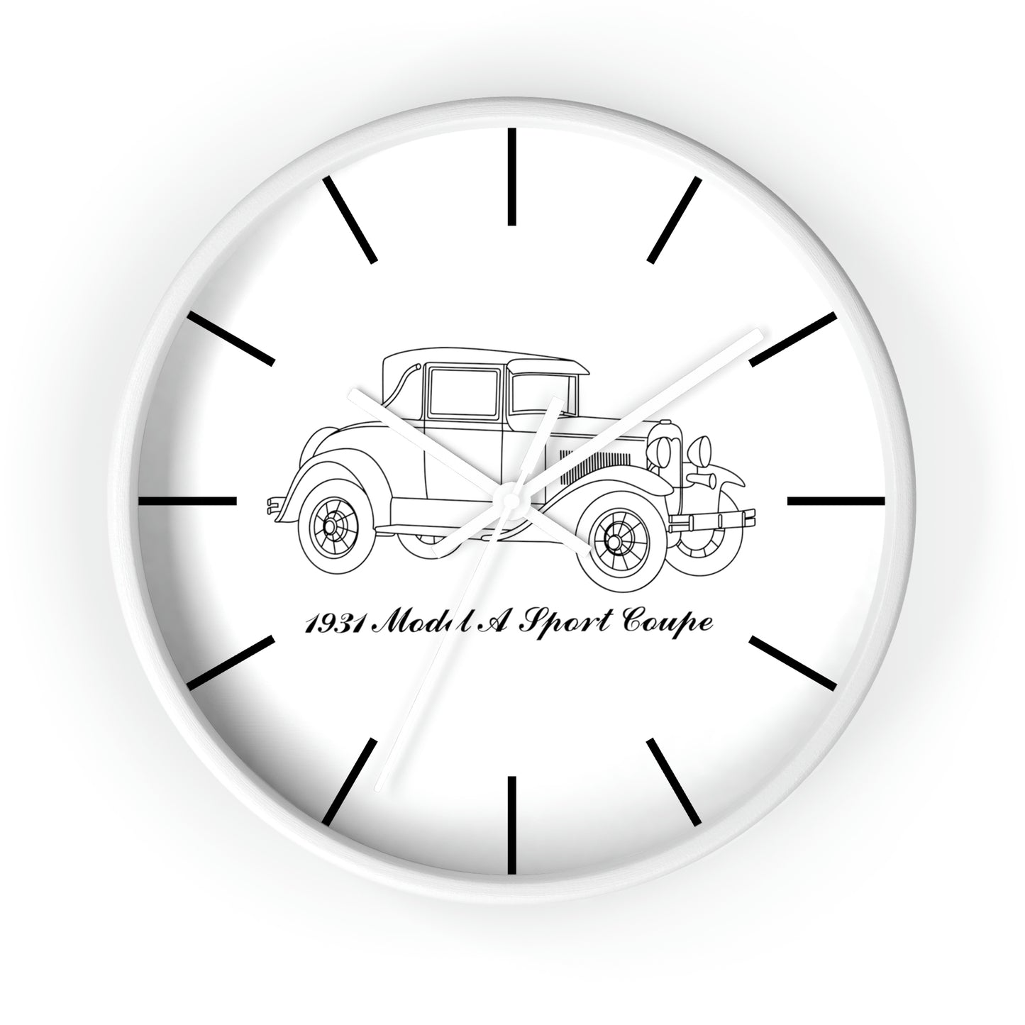 1931 Sport Coupe Wall Clock