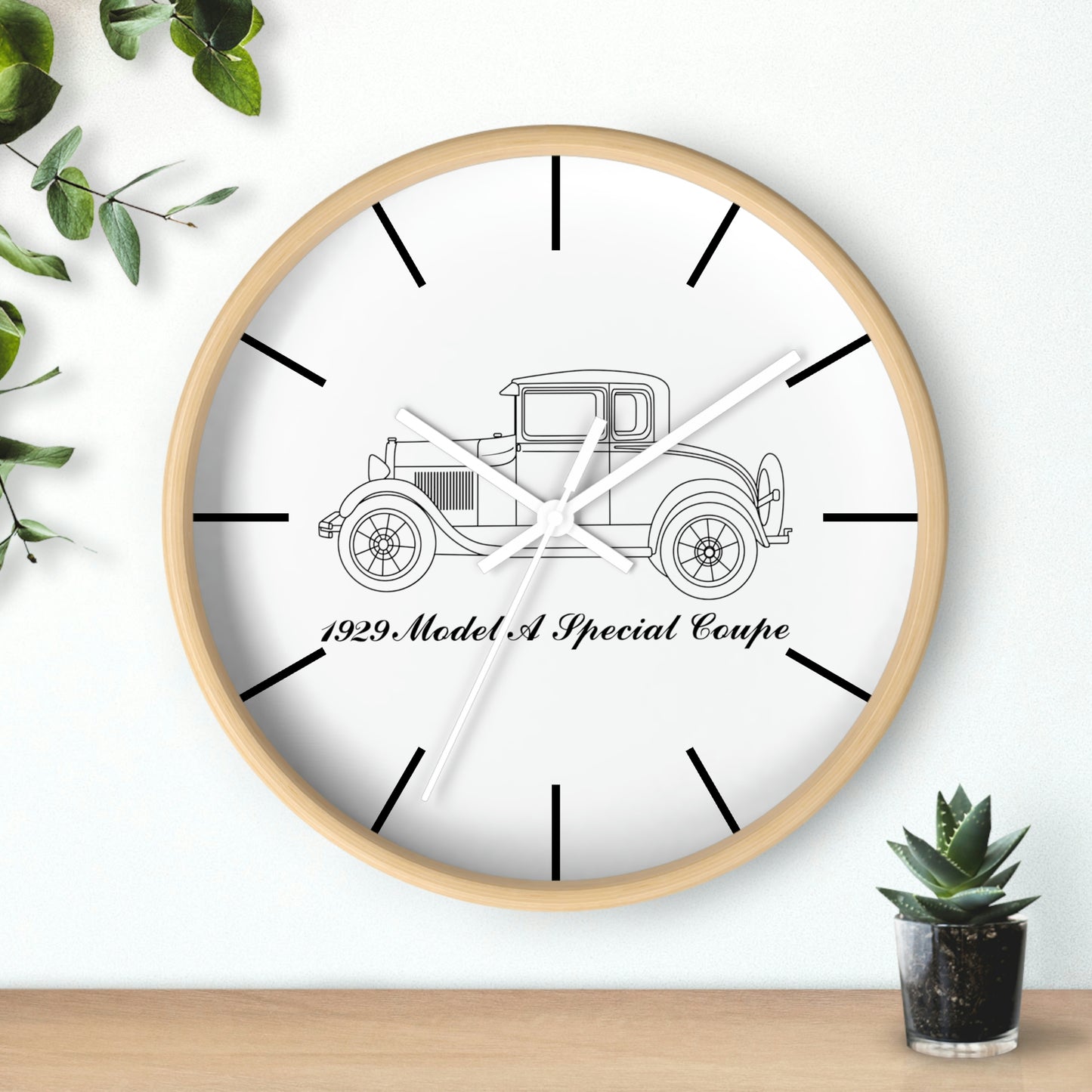1929 Special Coupe Wall Clock