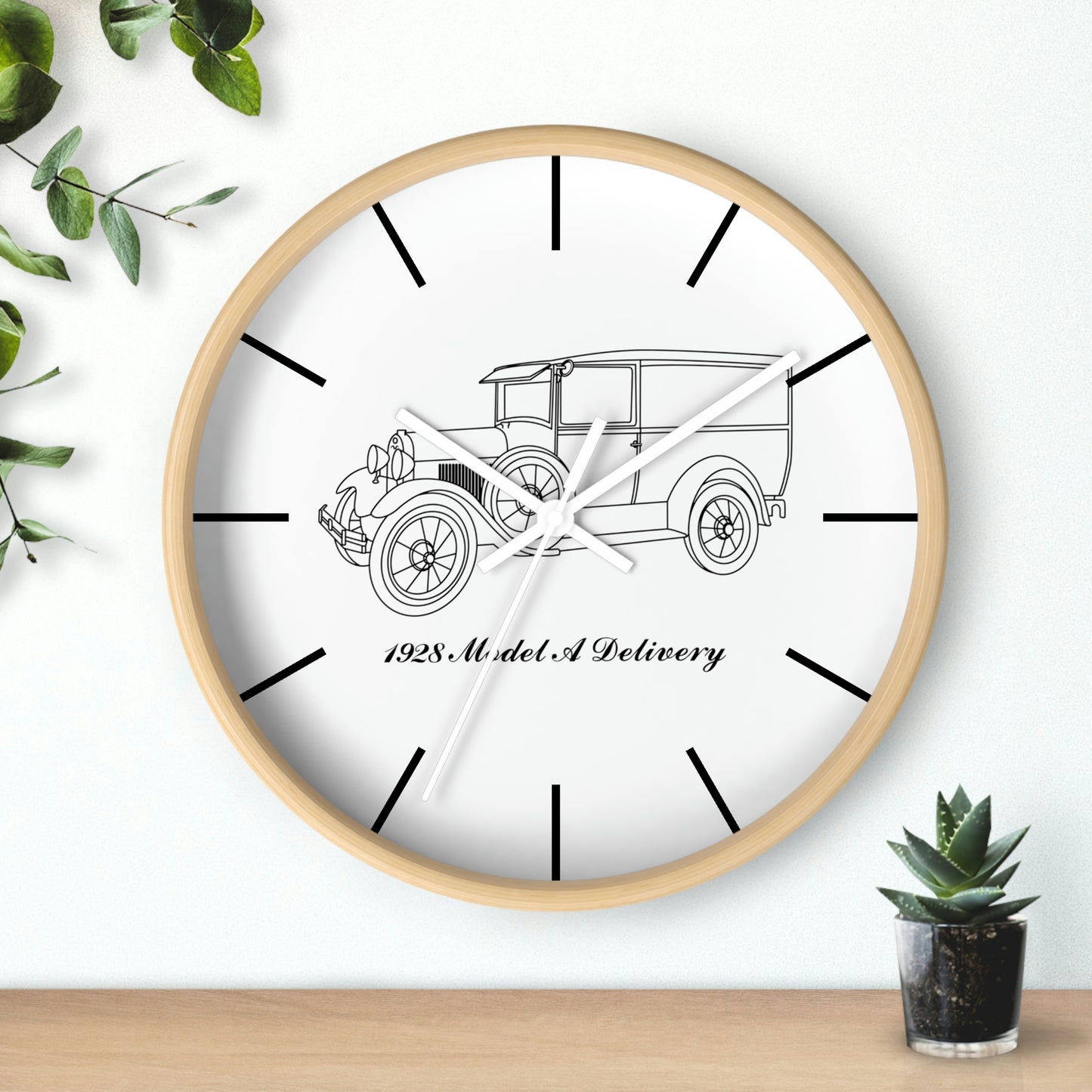 1928 Delivery Wall Clock