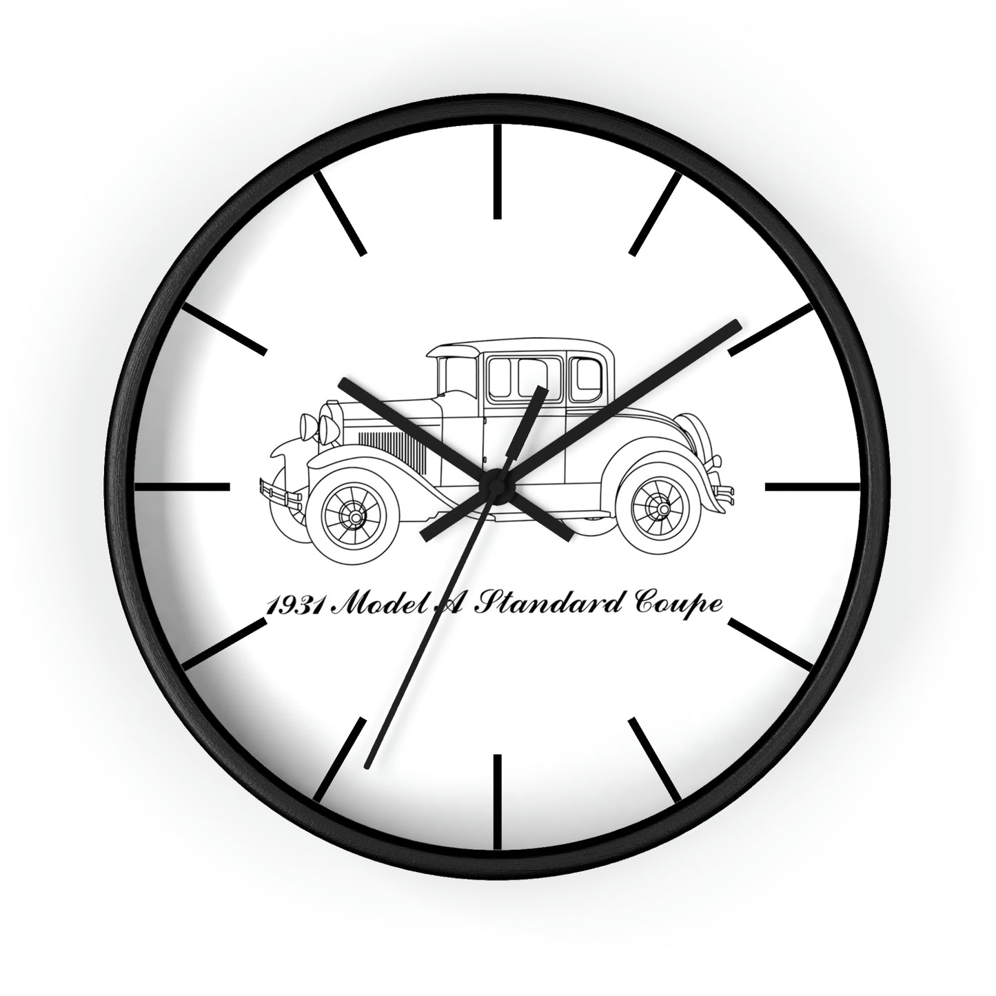 1931 Standard Coupe Wall Clock