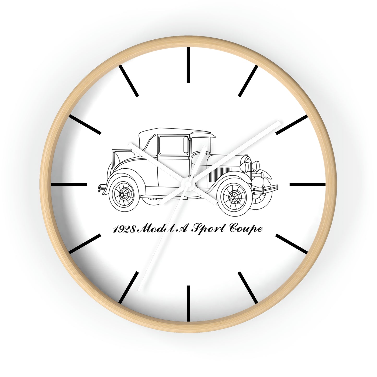 1928 Sport Coupe Wall Clock