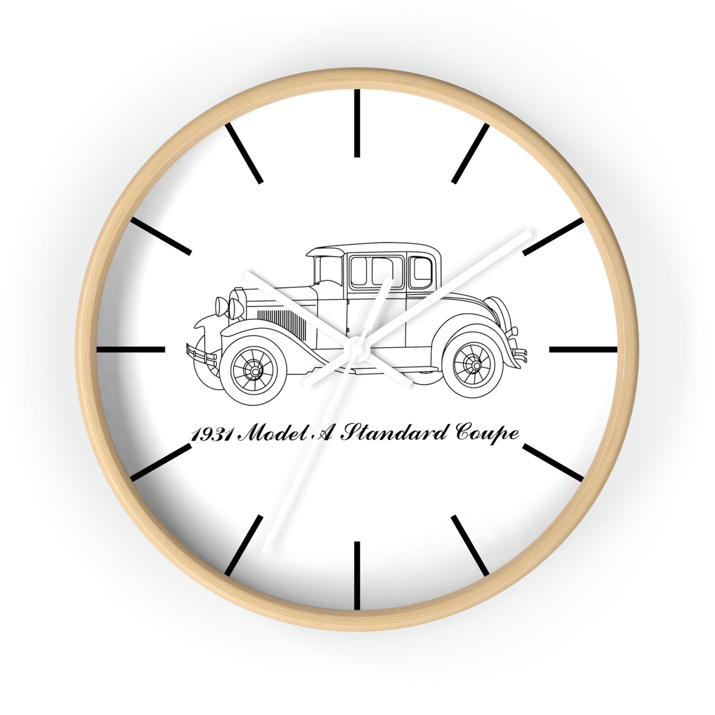 1931 Standard Coupe Wall Clock