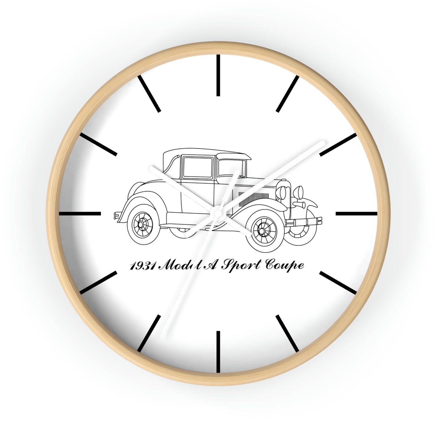 1931 Sport Coupe Wall Clock