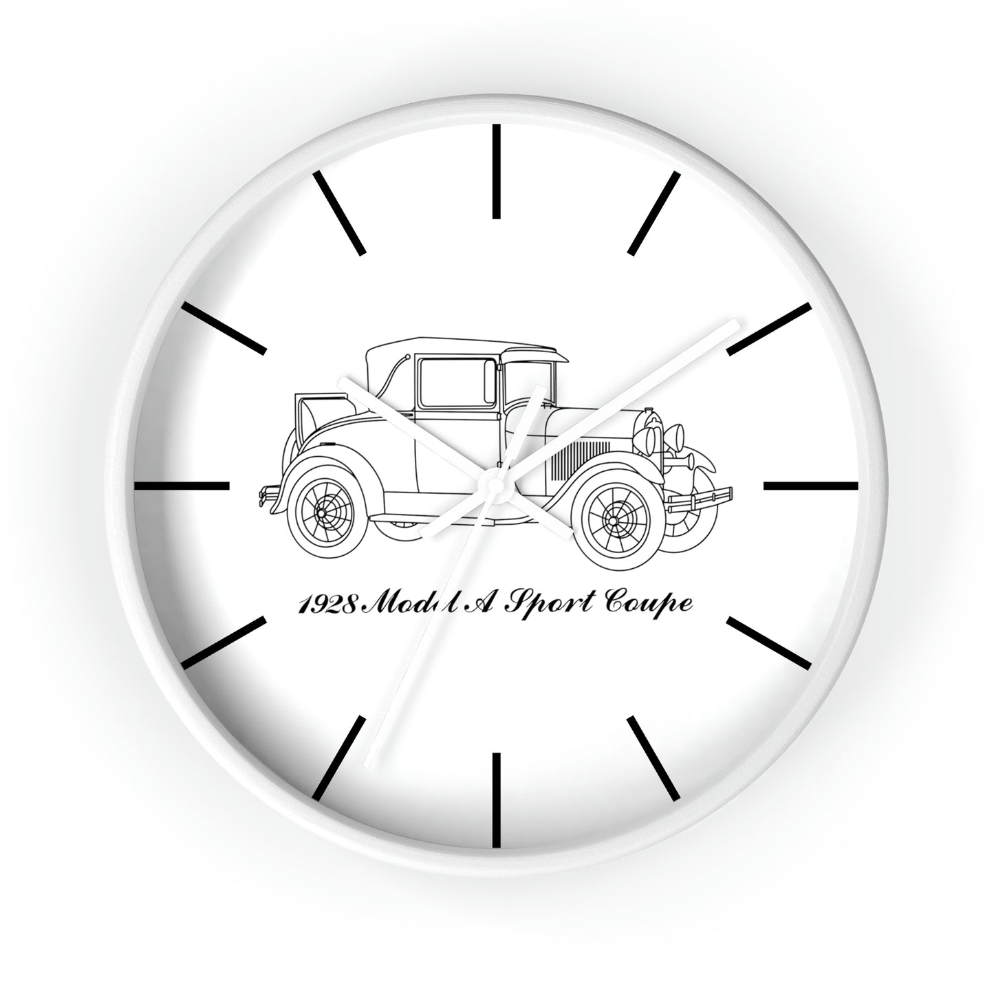 1928 Sport Coupe Wall Clock