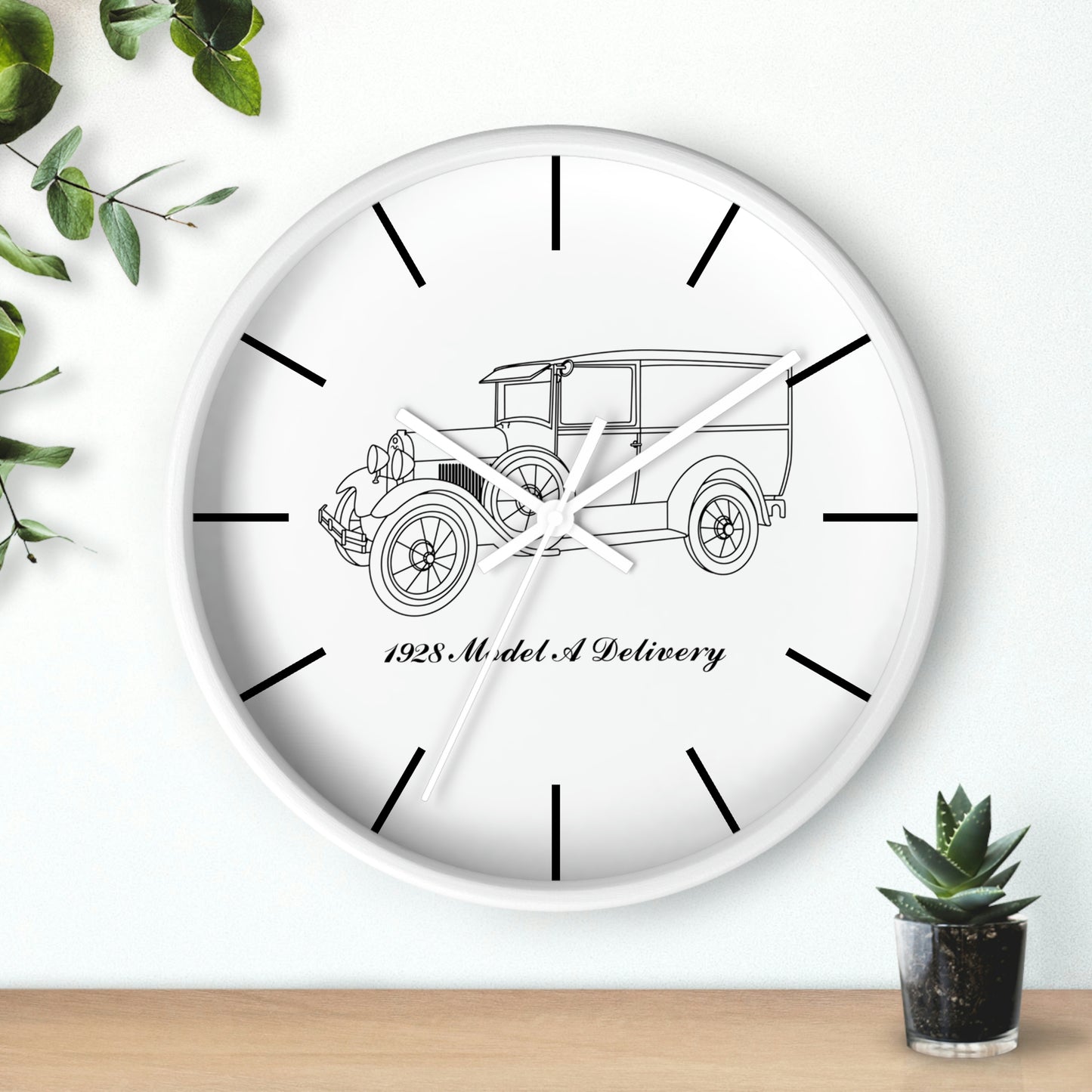 1928 Delivery Wall Clock