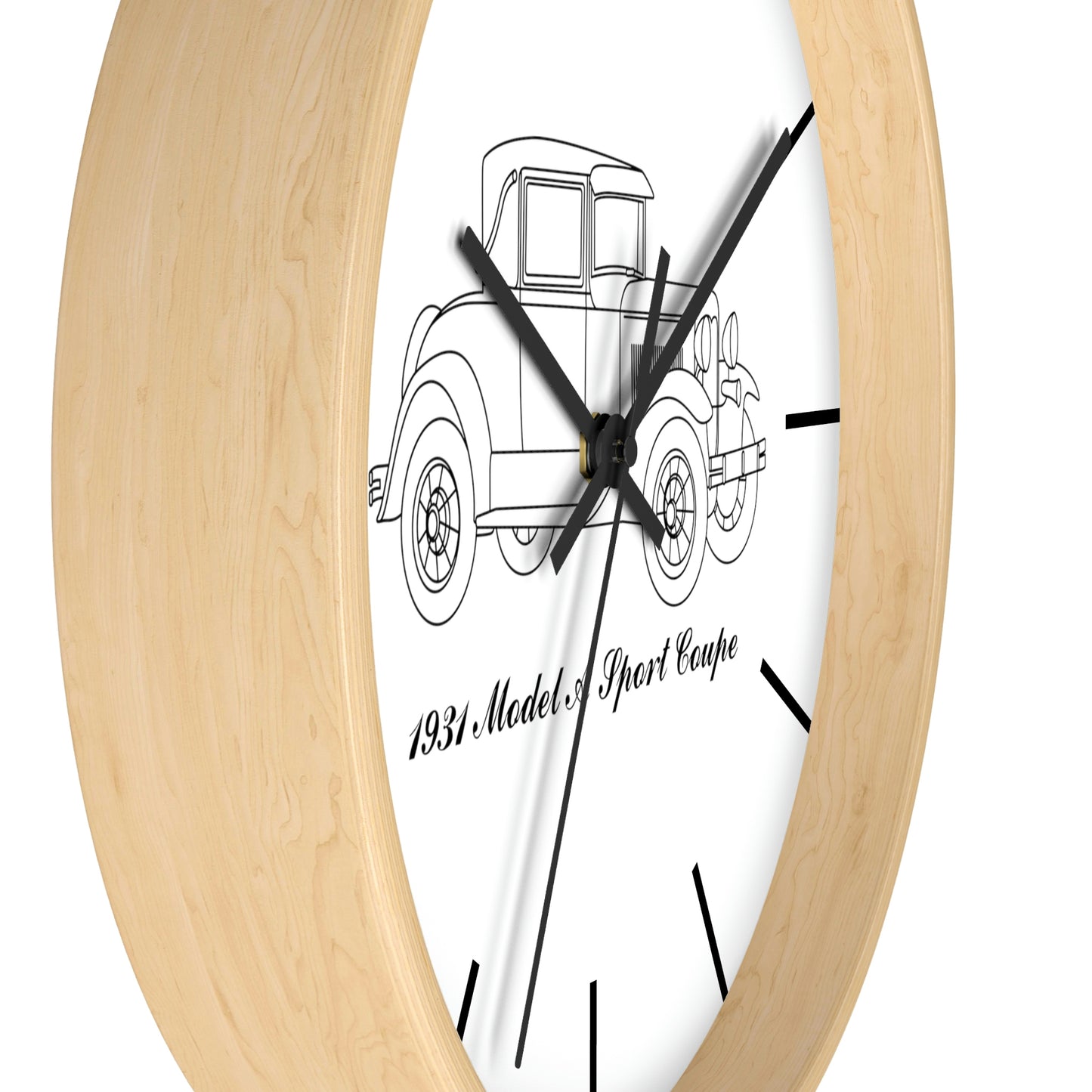 1931 Sport Coupe Wall Clock