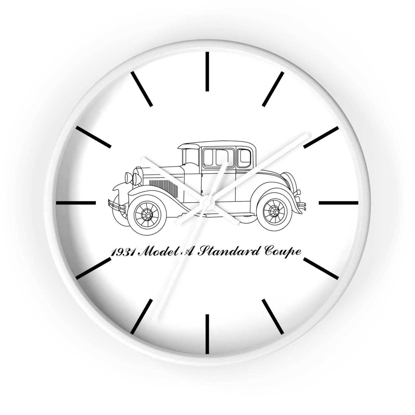 1931 Standard Coupe Wall Clock