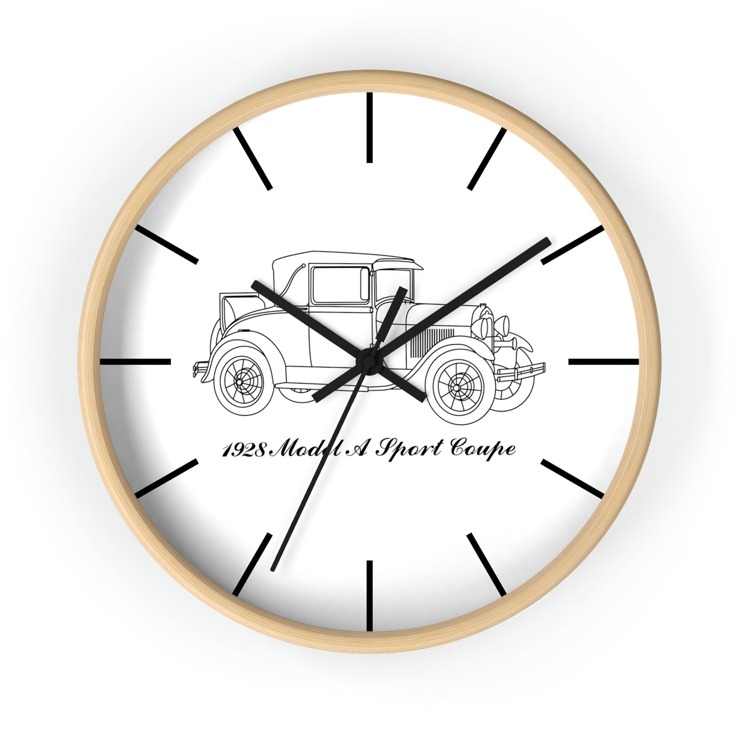 1928 Sport Coupe Wall Clock