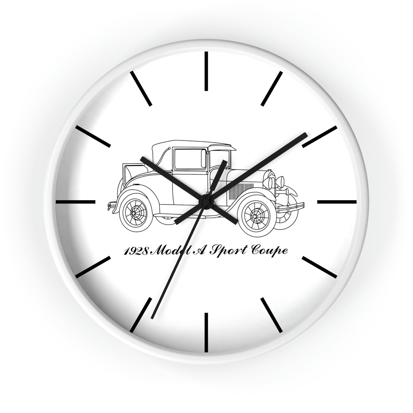 1928 Sport Coupe Wall Clock
