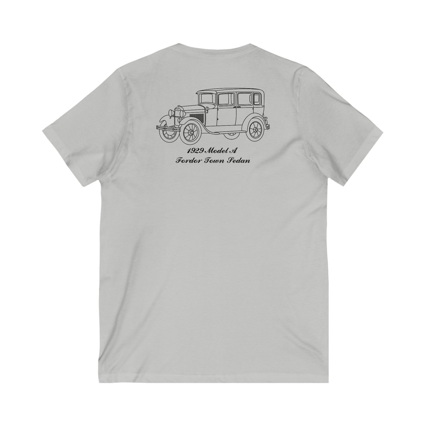 1929 Fordor Town Sedan Women's V-Neck Shirt