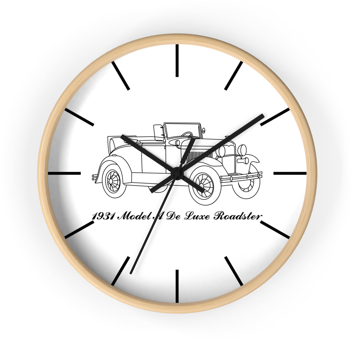 1931 De Luxe Roadster Wall Clock