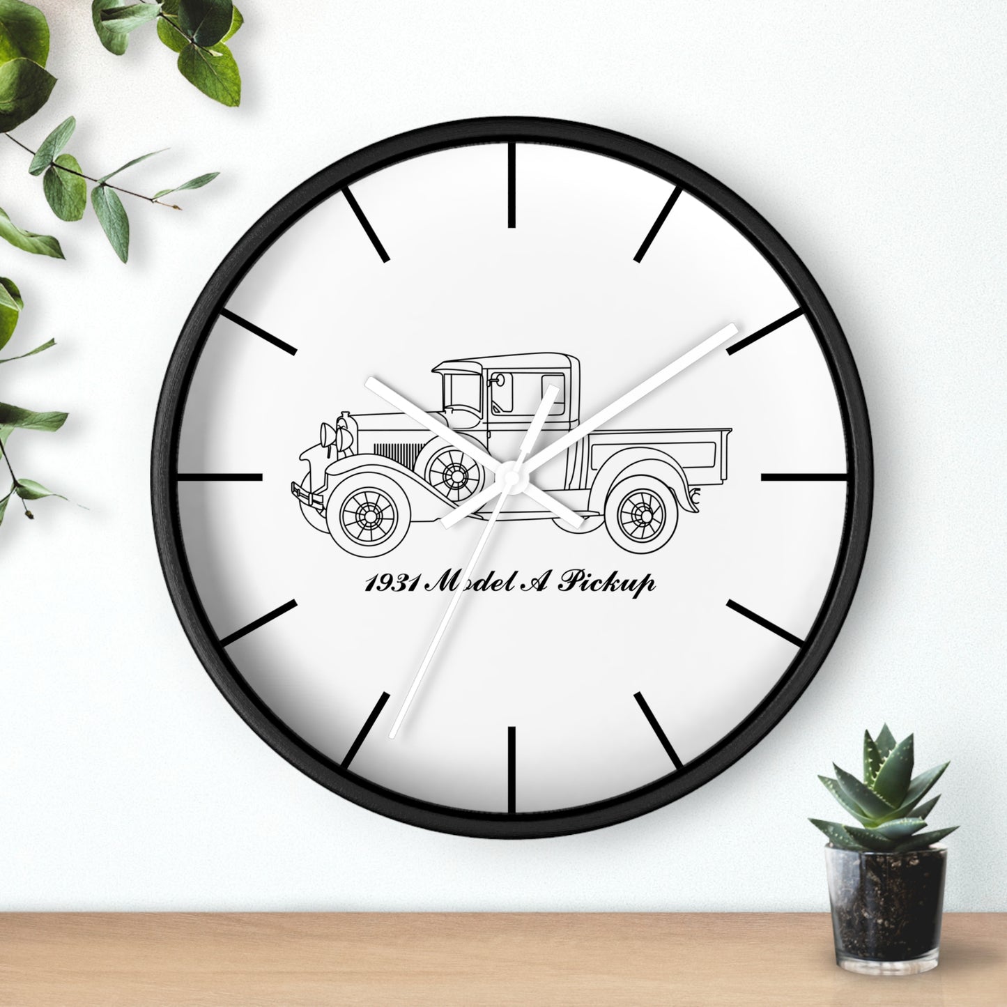1931 Pickup Wall Clock