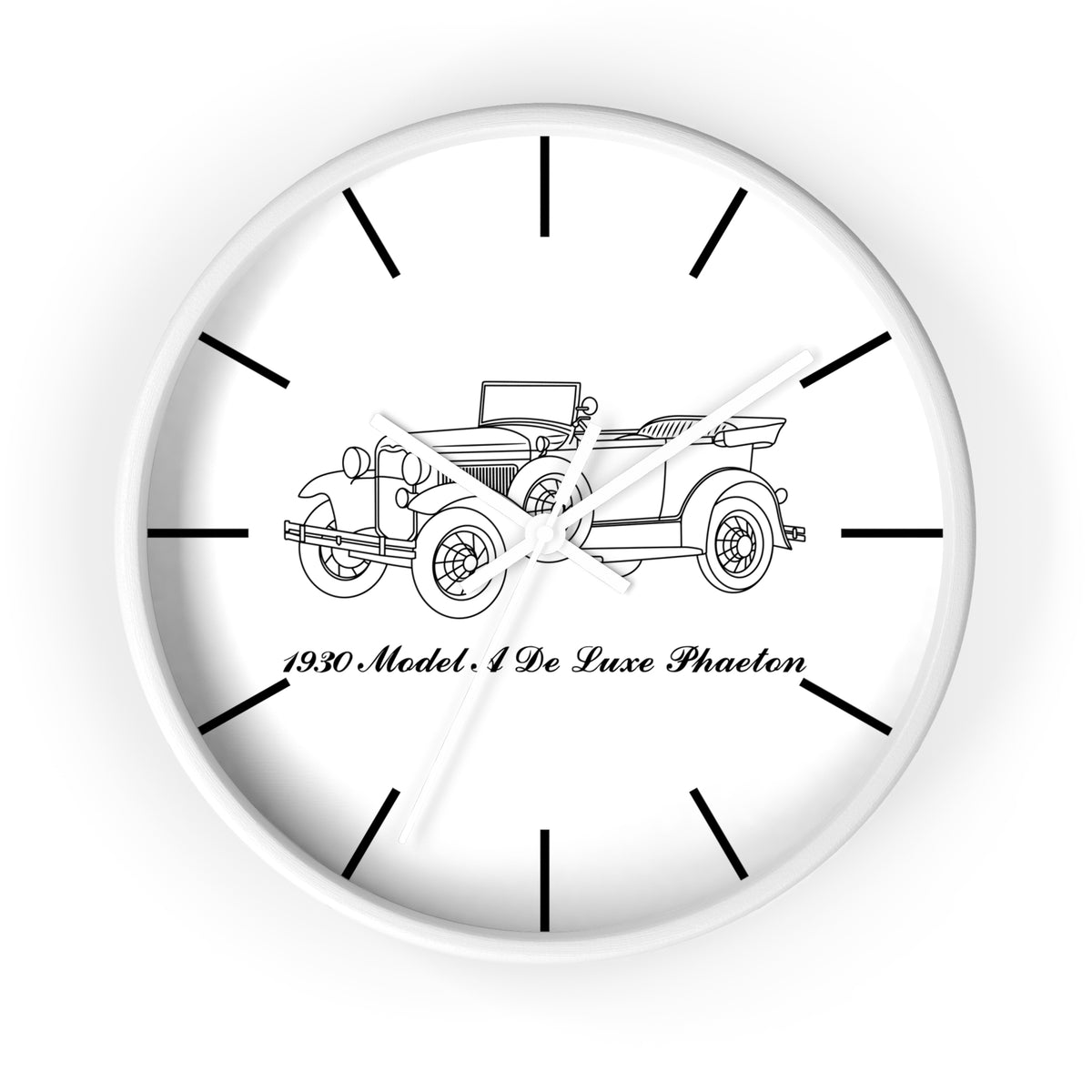 1930 De Luxe Phaeton Wall Clock