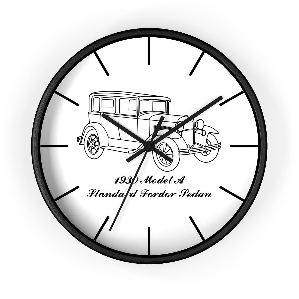 1930 Standard Fordor Sedan Wall Clock