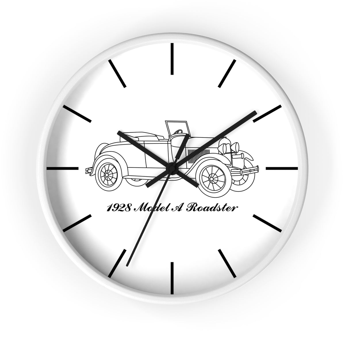 1928 Roadster Wall Clock