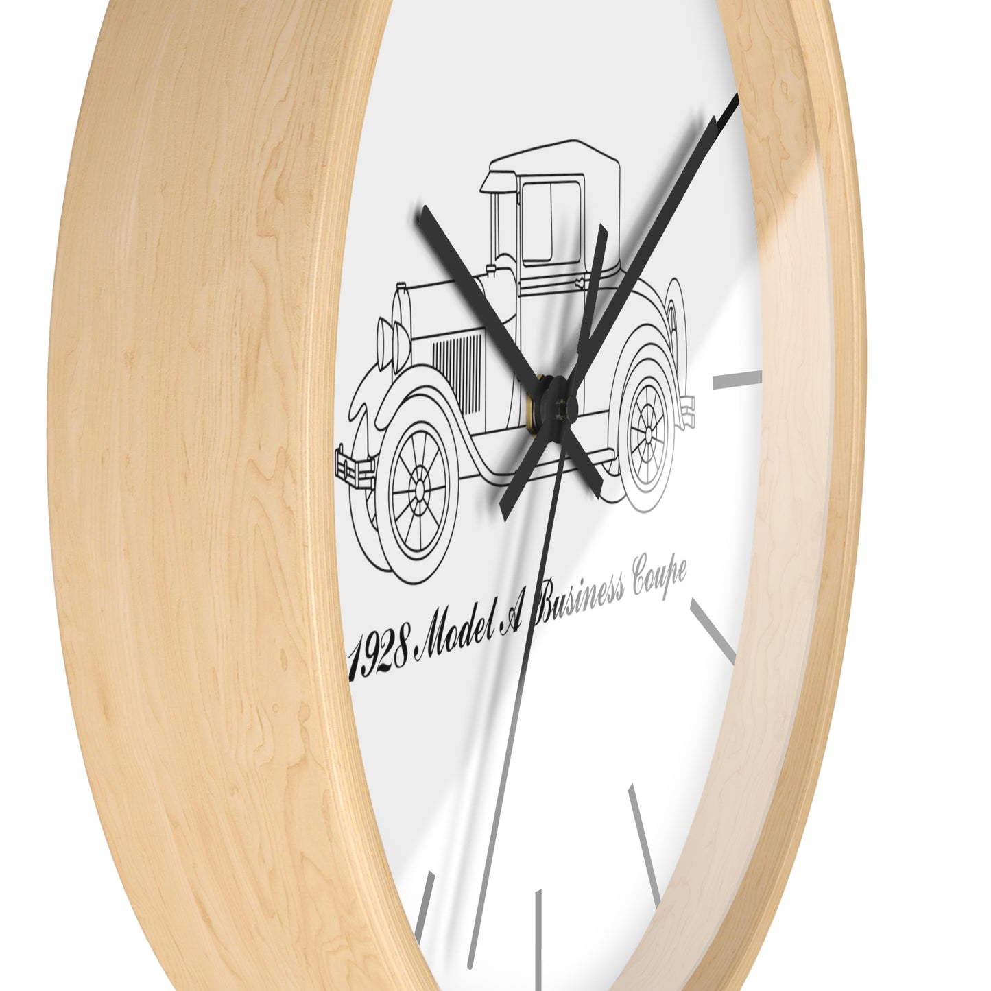 1928 Business Coupe Wall Clock
