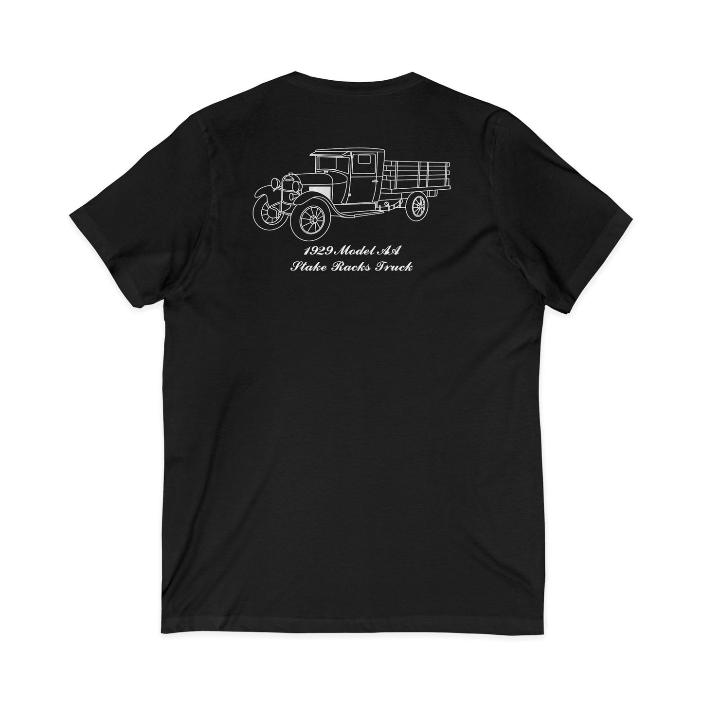 1929 AA Stake Racks Women's V-Neck Shirt