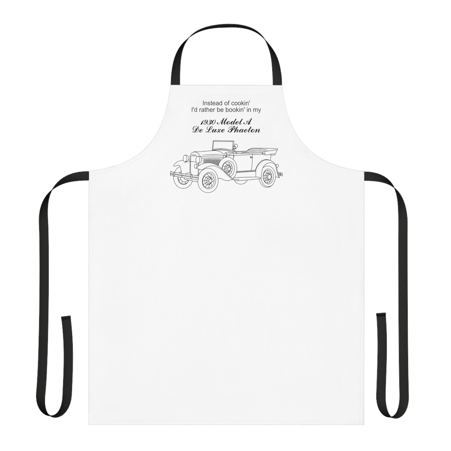 1930 De Luxe Phaeton Cookin' Apron