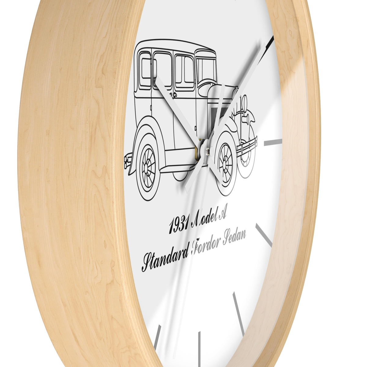 1931 Standard Fordor Sedan Wall Clock