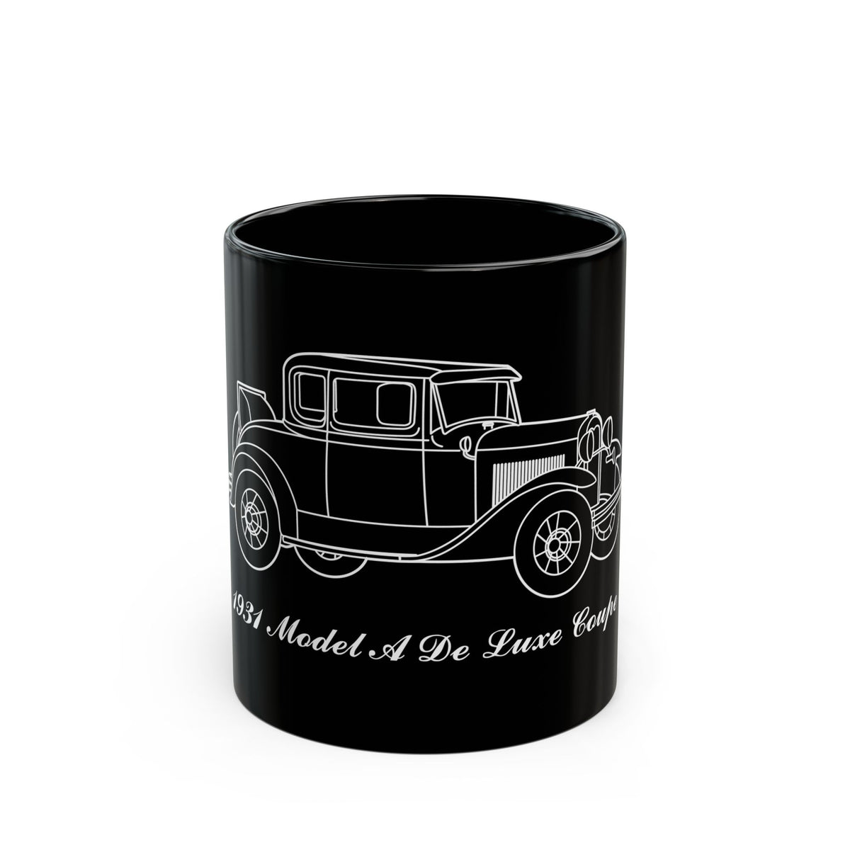 1931 De Luxe Coupe Black Mug