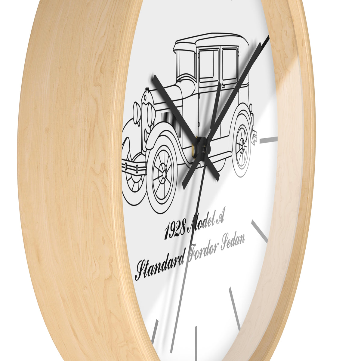 1928 Standard Fordor Sedan Delivery Wall Clock