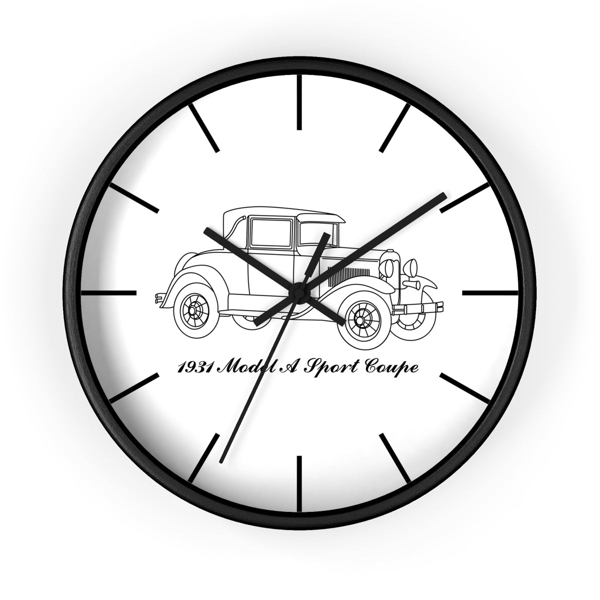 1931 Sport Coupe Wall Clock