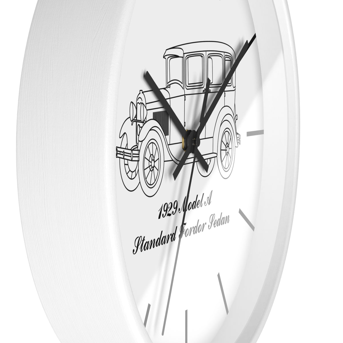 1929 Standard Fordor Sedan (3-Window) Wall Clock