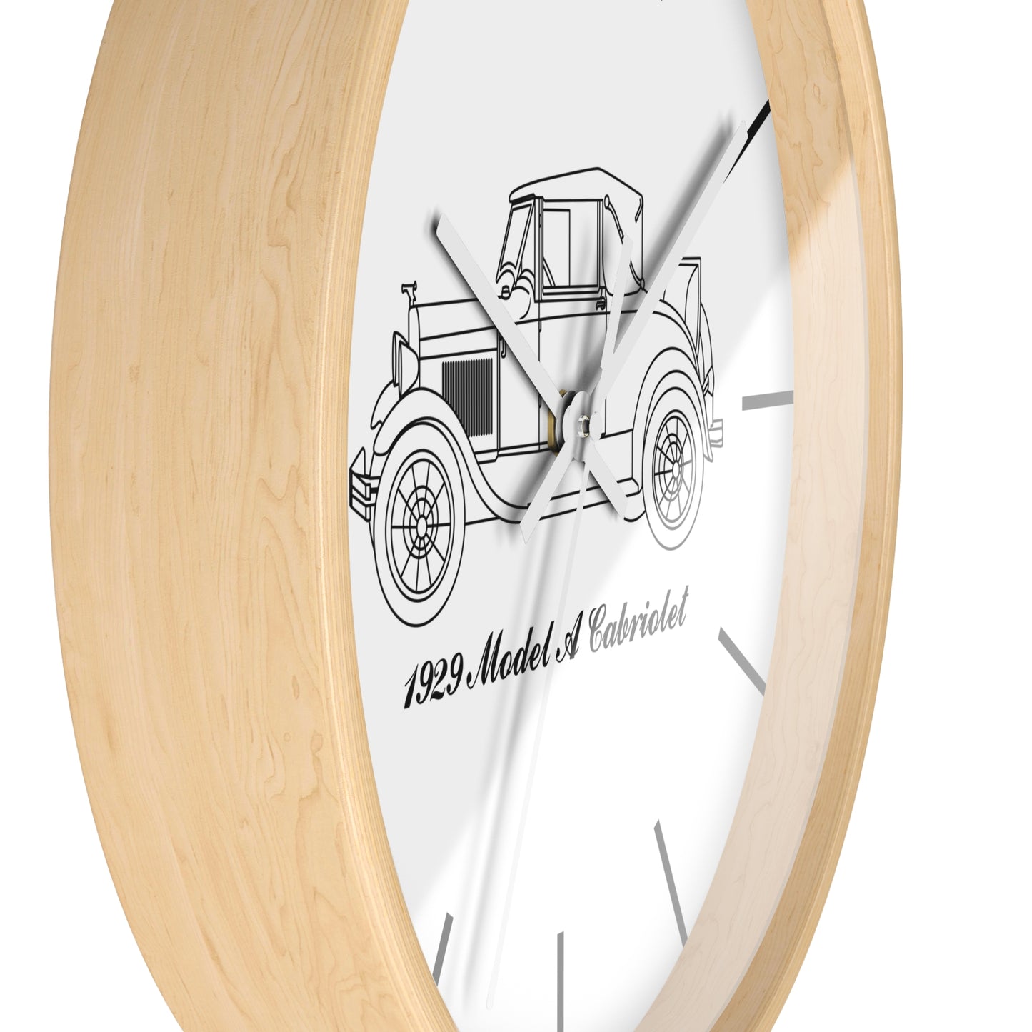 1929 Cabriolet Wall Clock