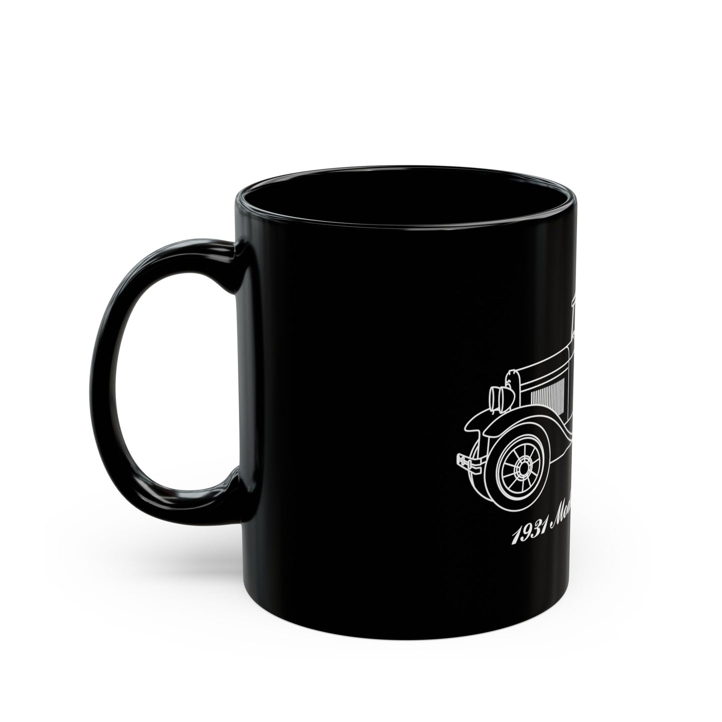 1931 Phaeton Black Mug