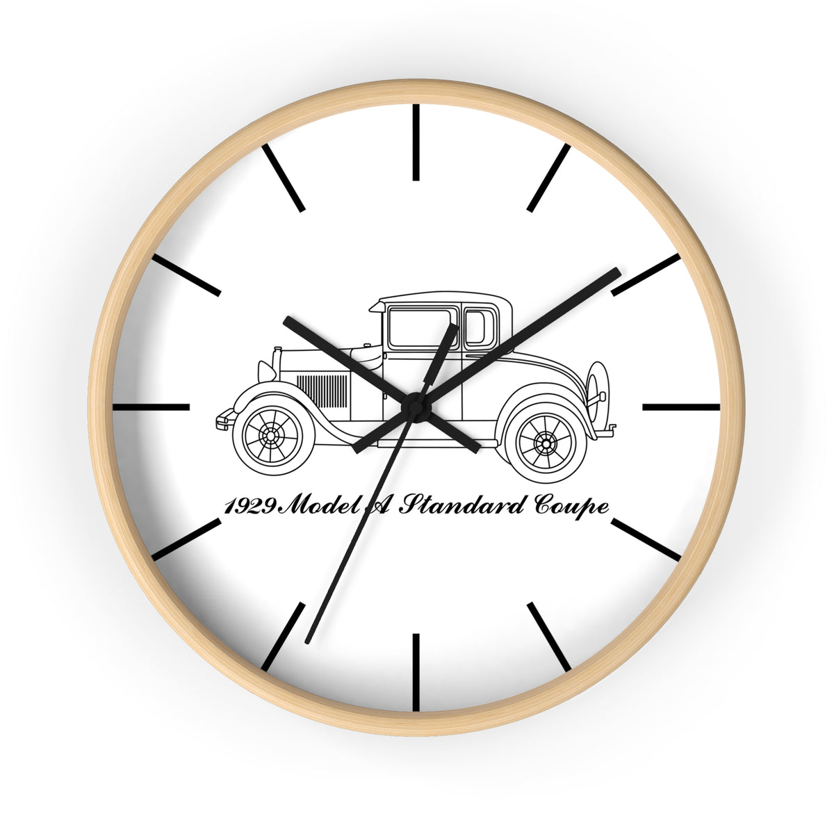 1929 Standard Coupe Wall Clock