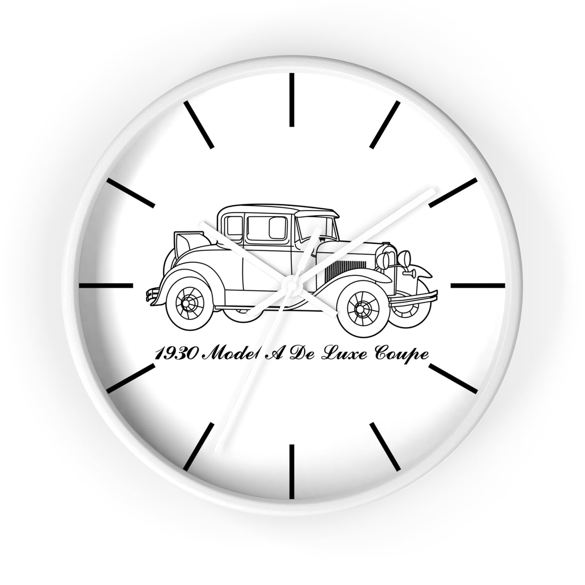 1930 De Luxe Coupe Wall Clock