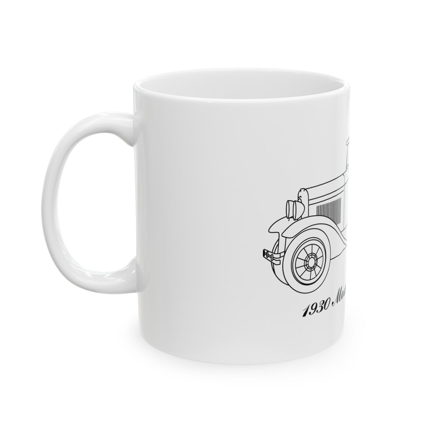 1930 Phaeton White Mug