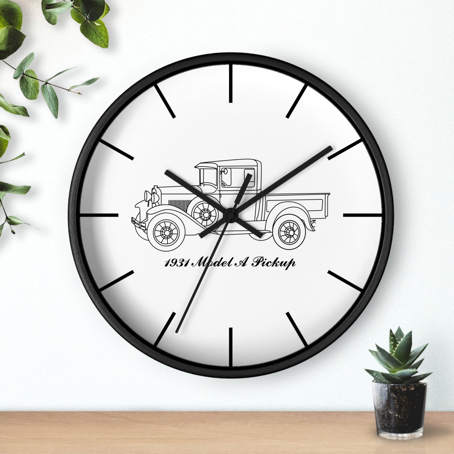 1931 Pickup Wall Clock