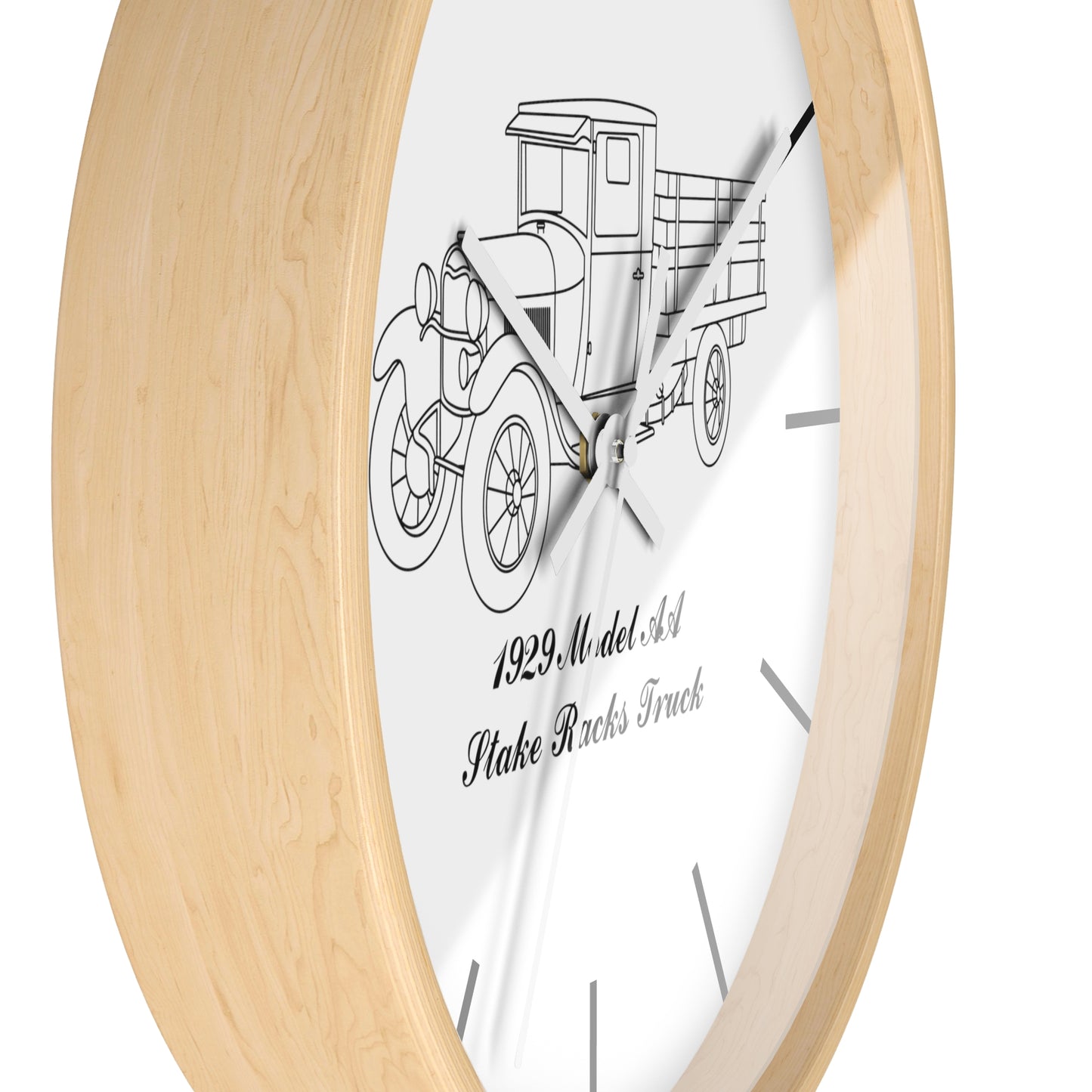 1929 AA Stake Racks Wall Clock