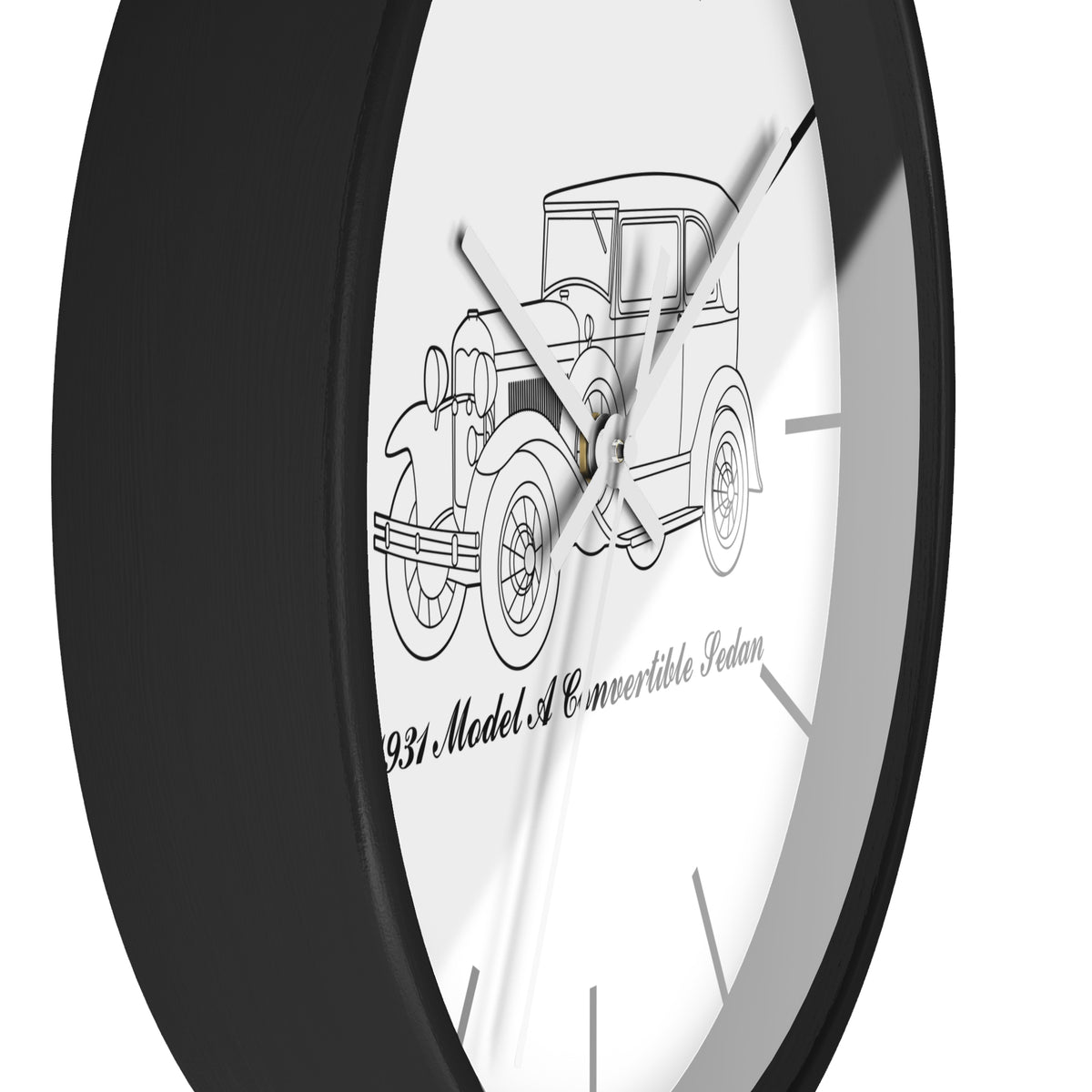 1931 Convertible Sedan Wall Clock