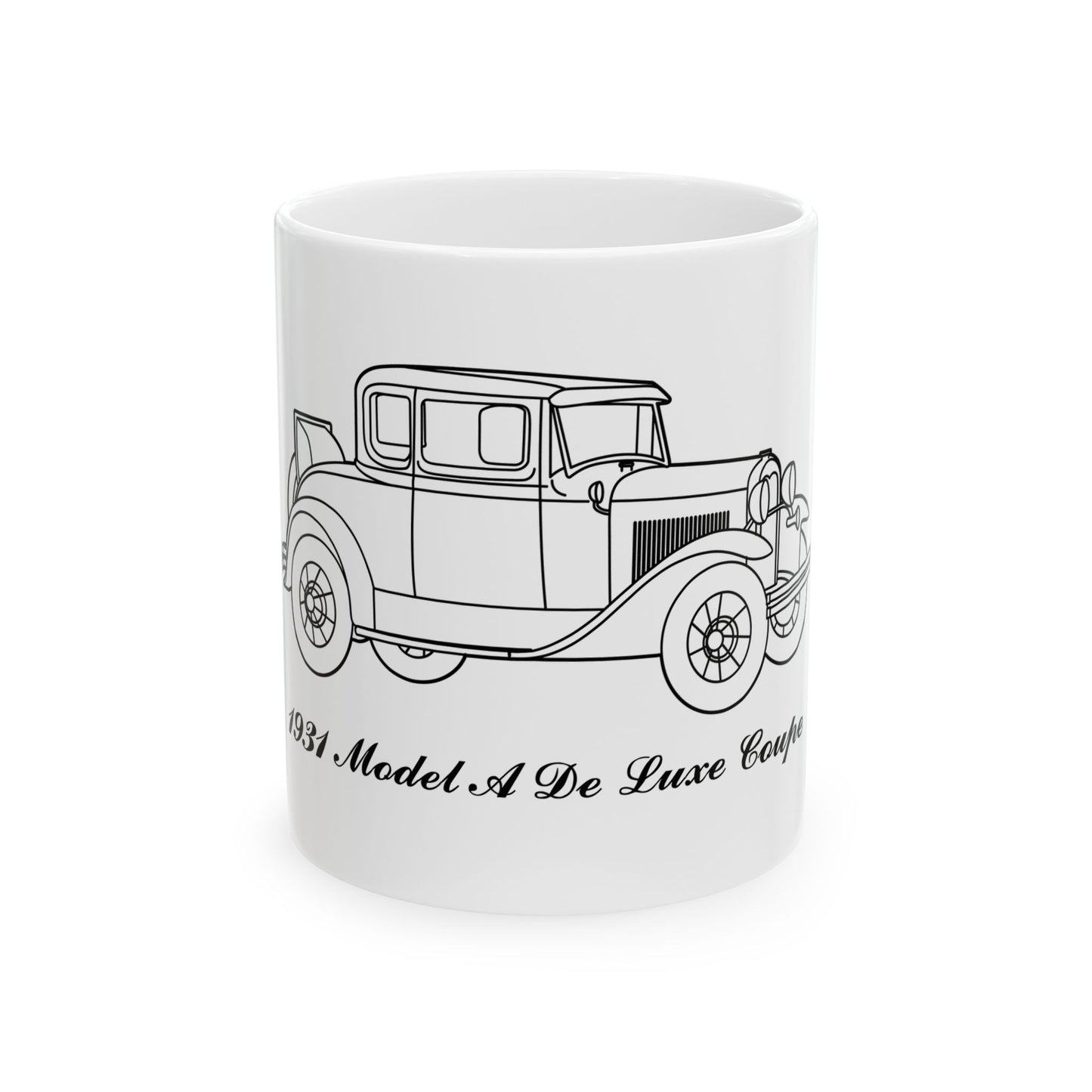 1931 De Luxe Coupe White Mug