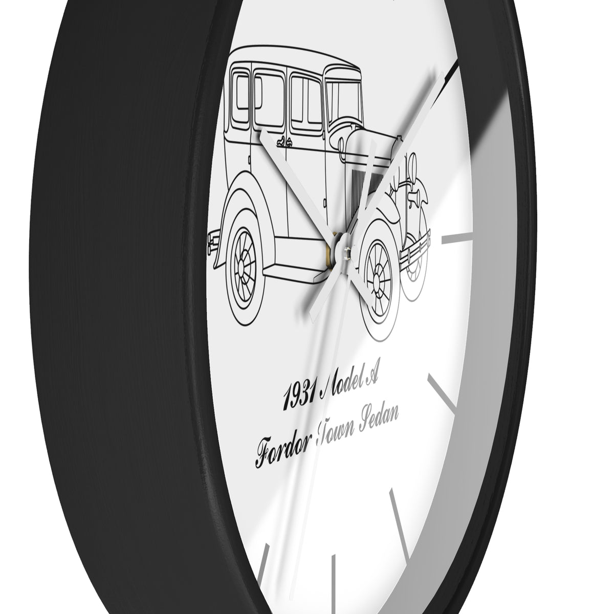 1931 Fordor Town Sedan Wall Clock