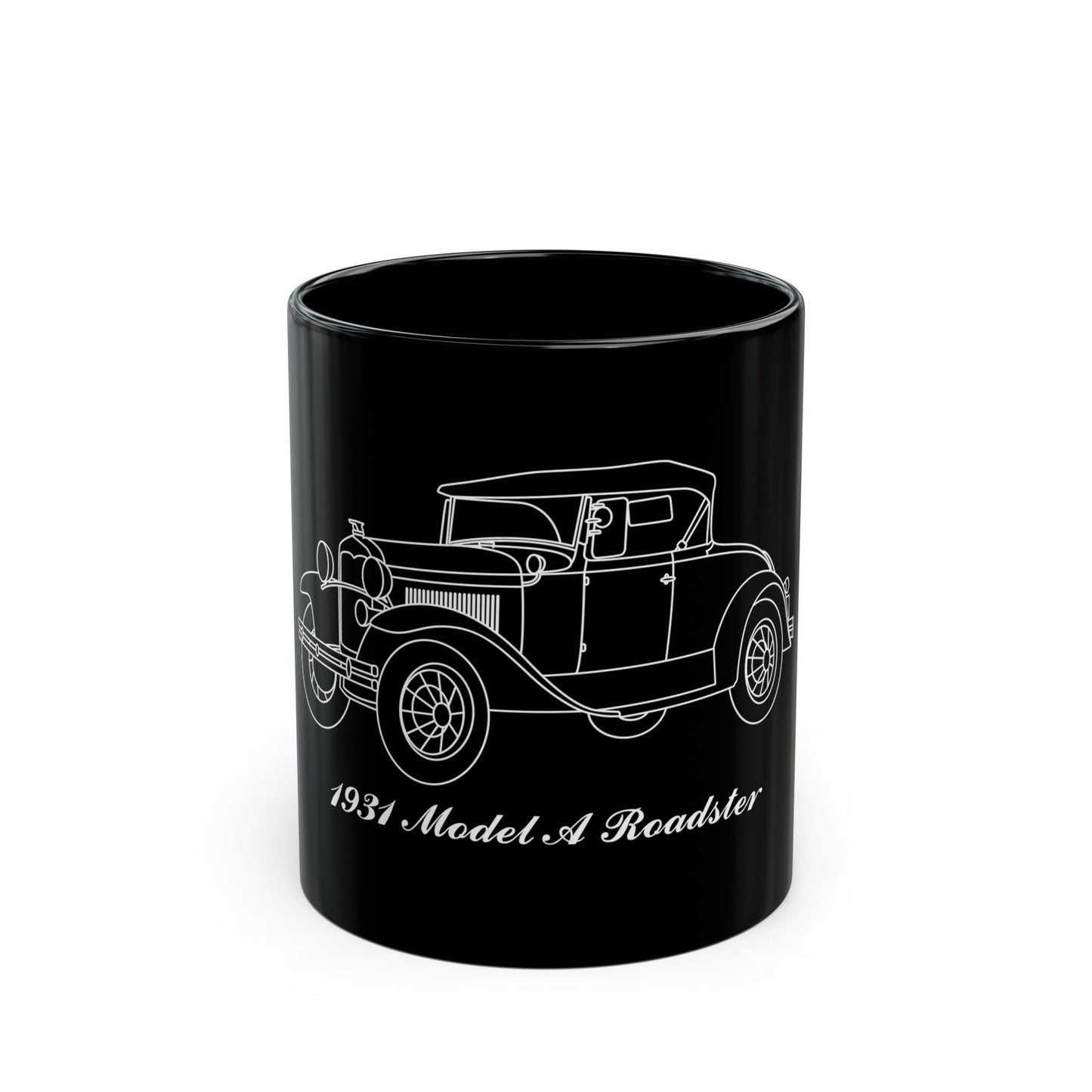 1931 Roadster Black Mug