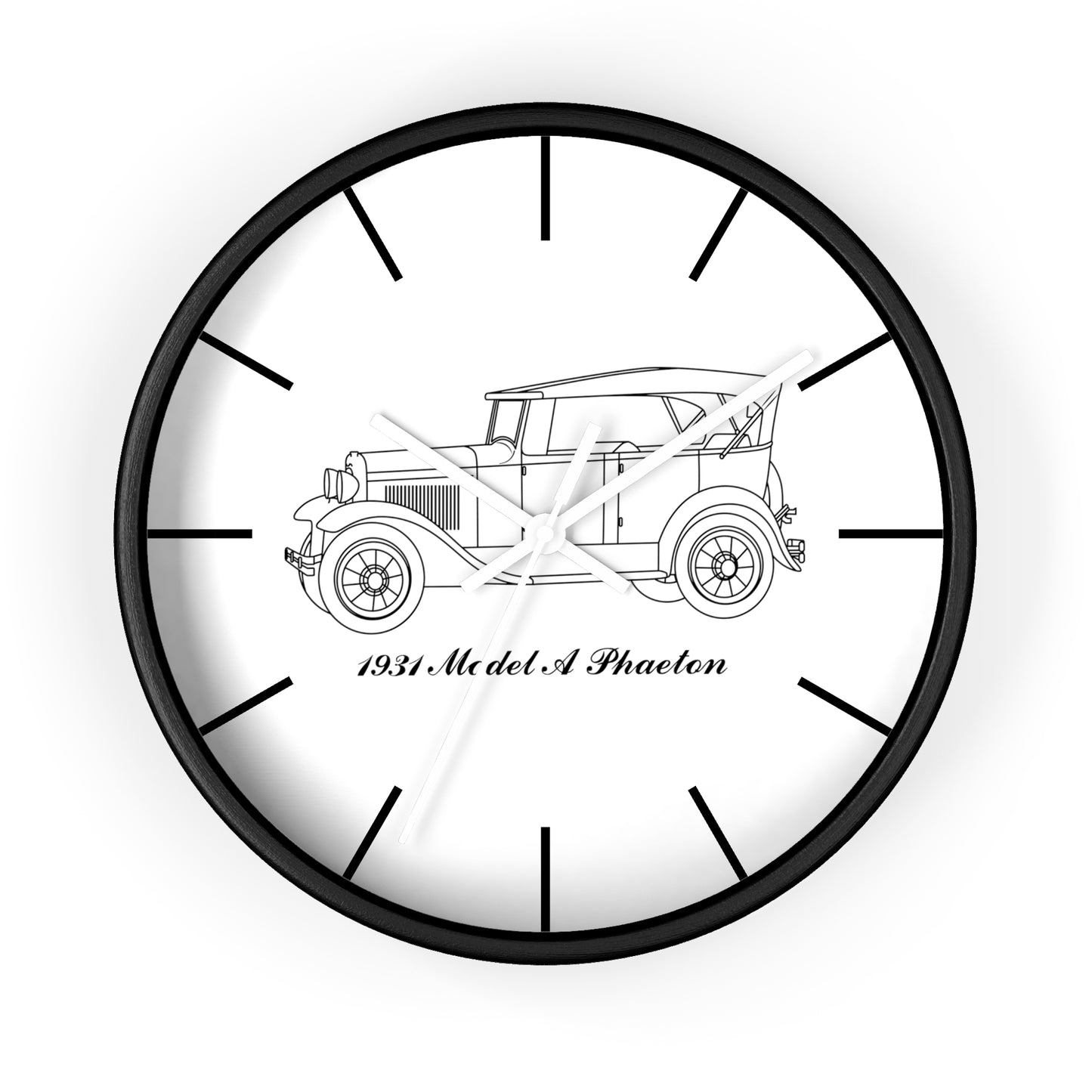 1931 Phaeton Wall Clock