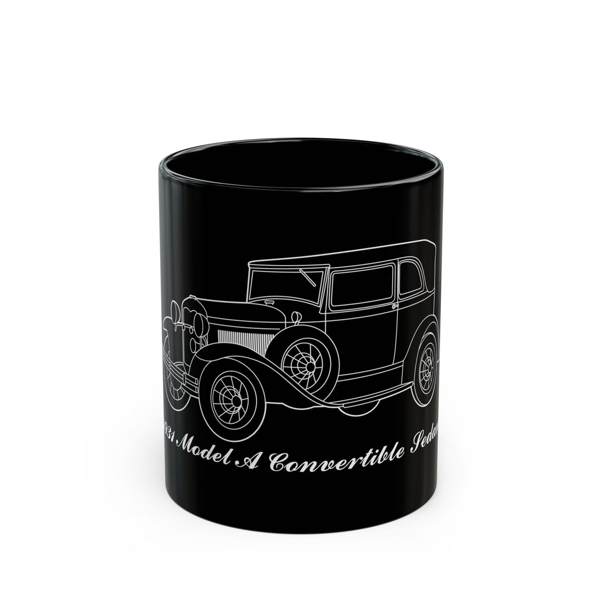 1931 Convertible Sedan Black Mug