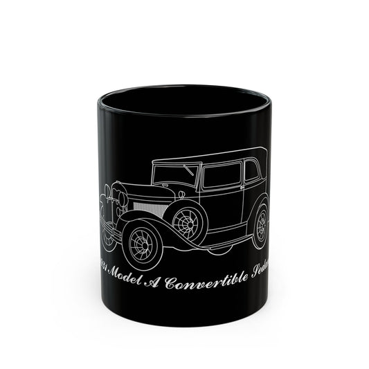 1931 Convertible Sedan Black Mug