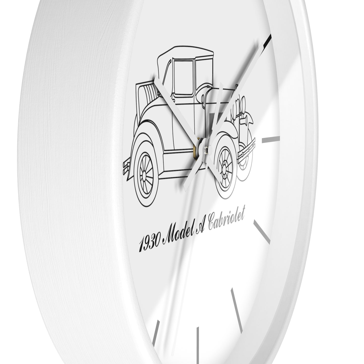 1930 Cabriolet Wall Clock