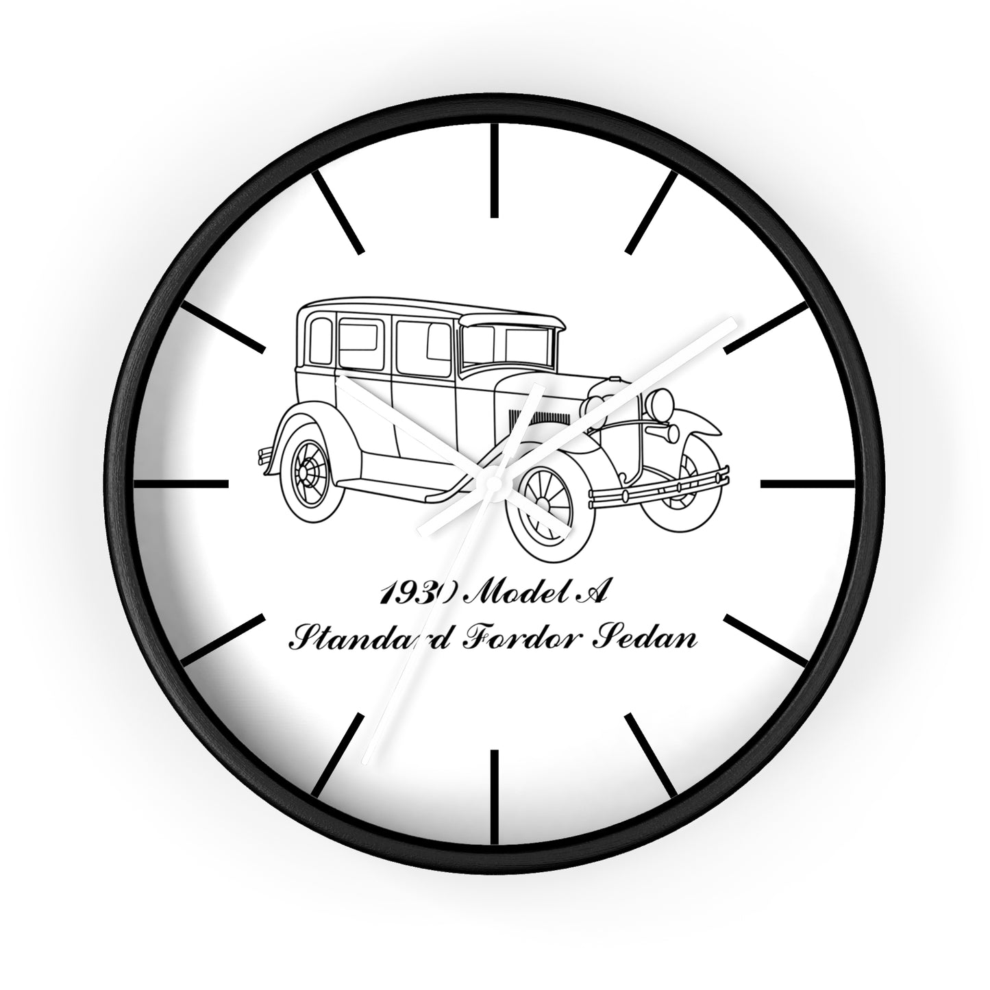 1930 Standard Fordor Sedan Wall Clock