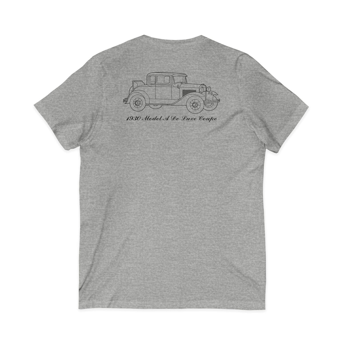 1930 De Luxe Coupe Women's V-Neck Shirt