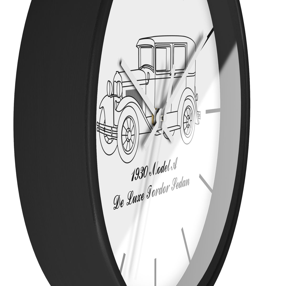 1930 De Luxe Fordor Sedan Wall Clock
