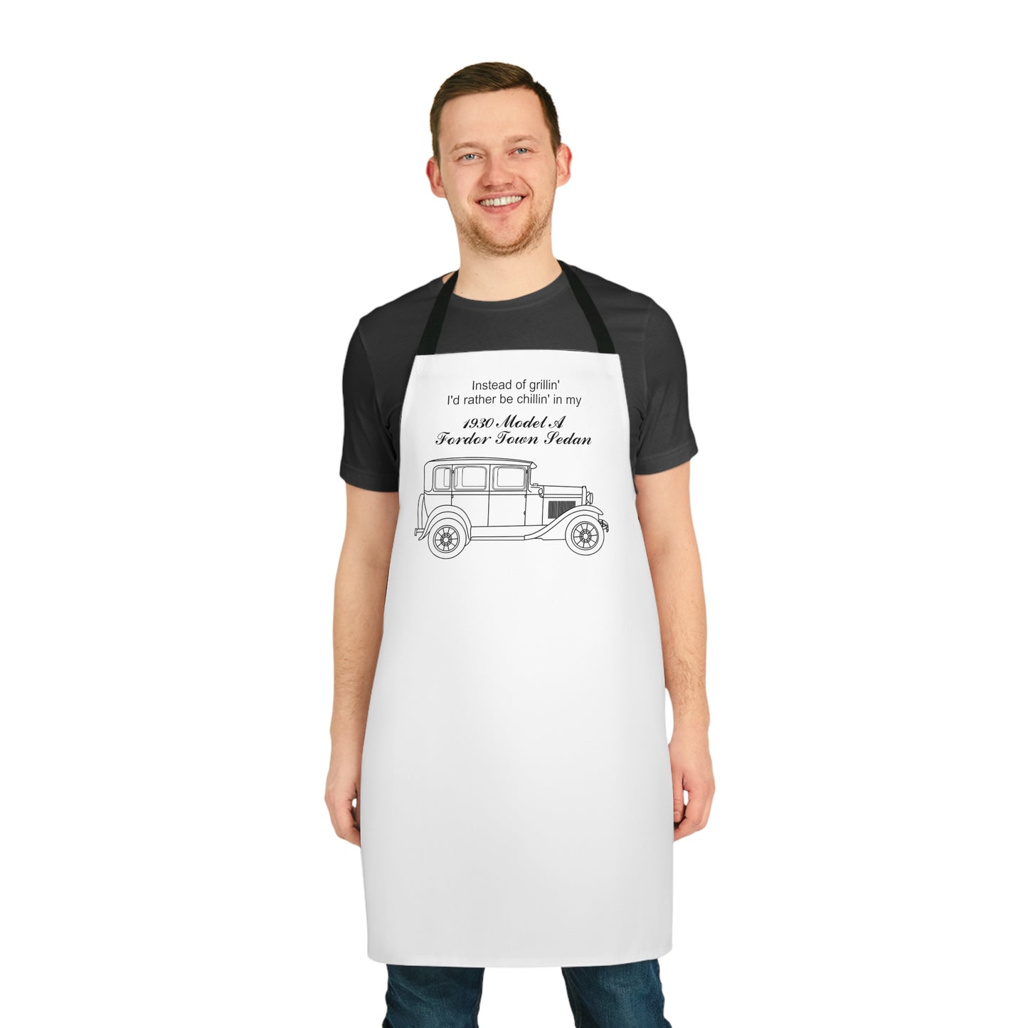 1930 Fordor Town Sedan Grillin' Apron