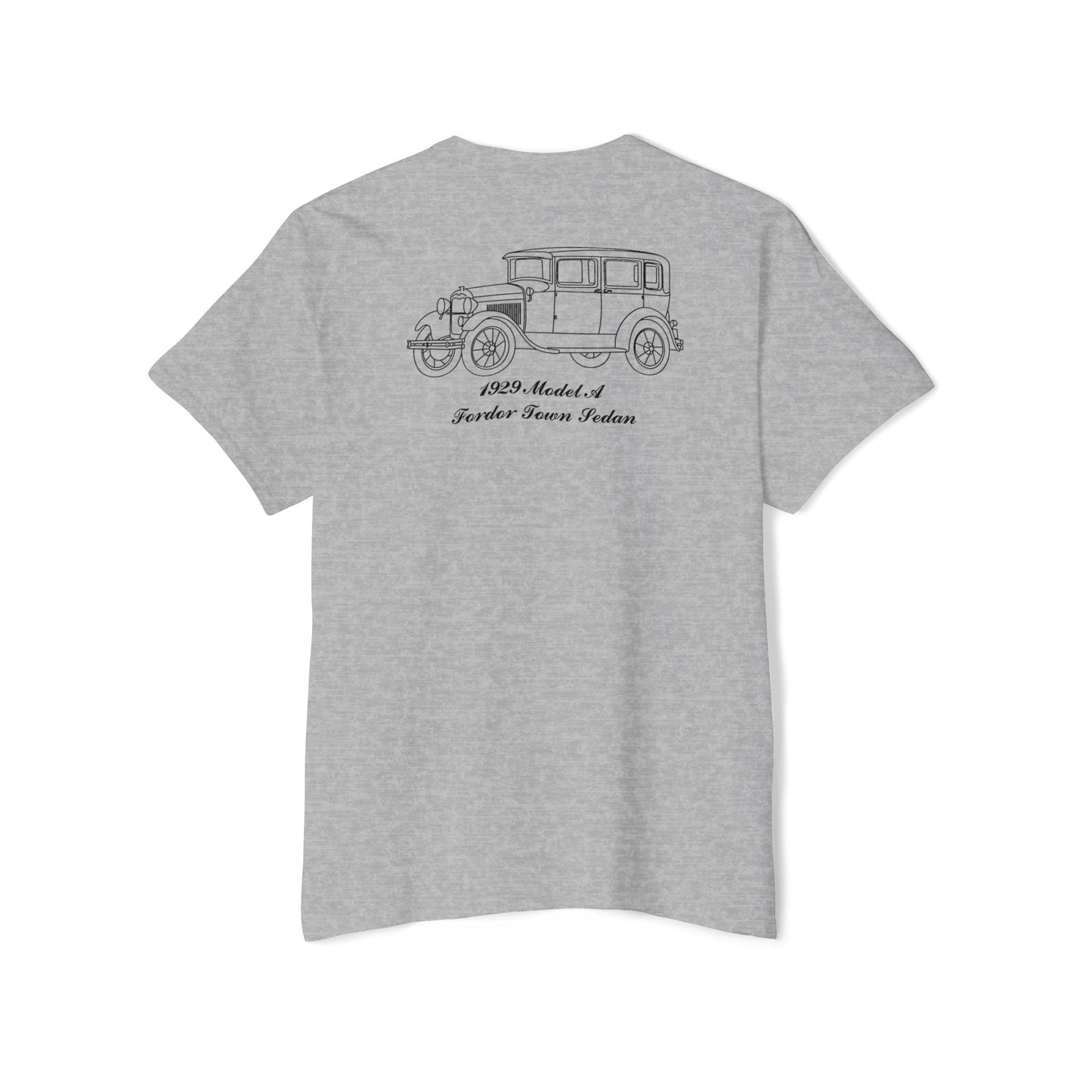 1929 Fordor Town Sedan Pocket T-Shirt