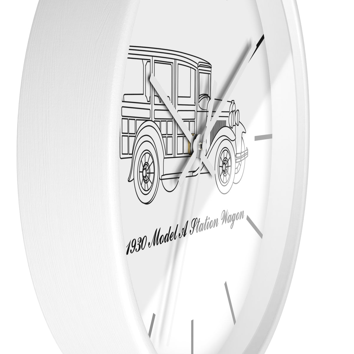 1930 Station Wagon Wall Clock