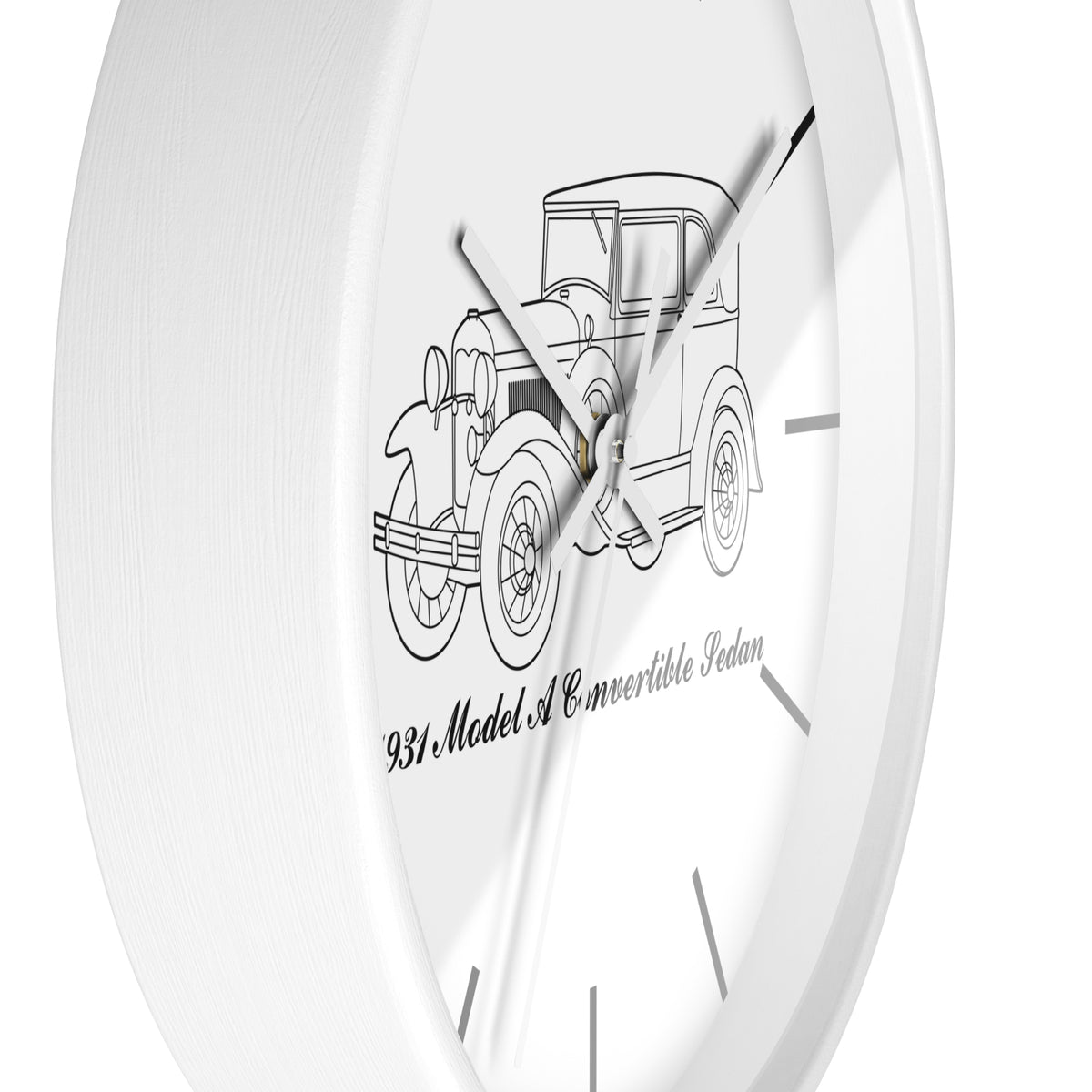 1931 Convertible Sedan Wall Clock