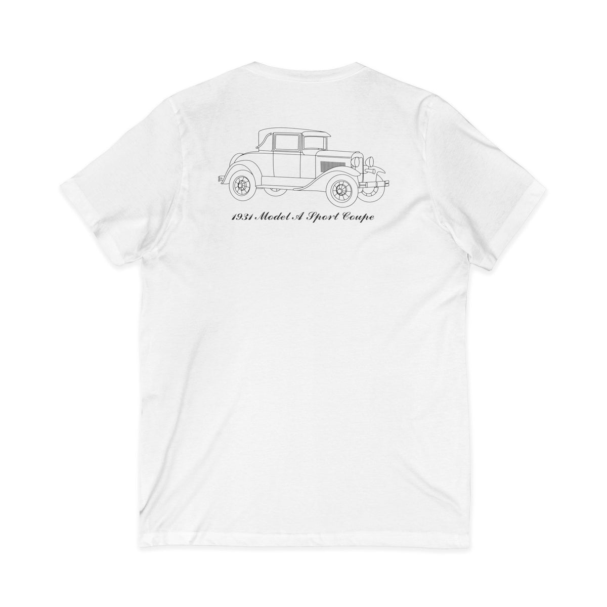 1931 Sport Coupe Women's V-Neck Shirt